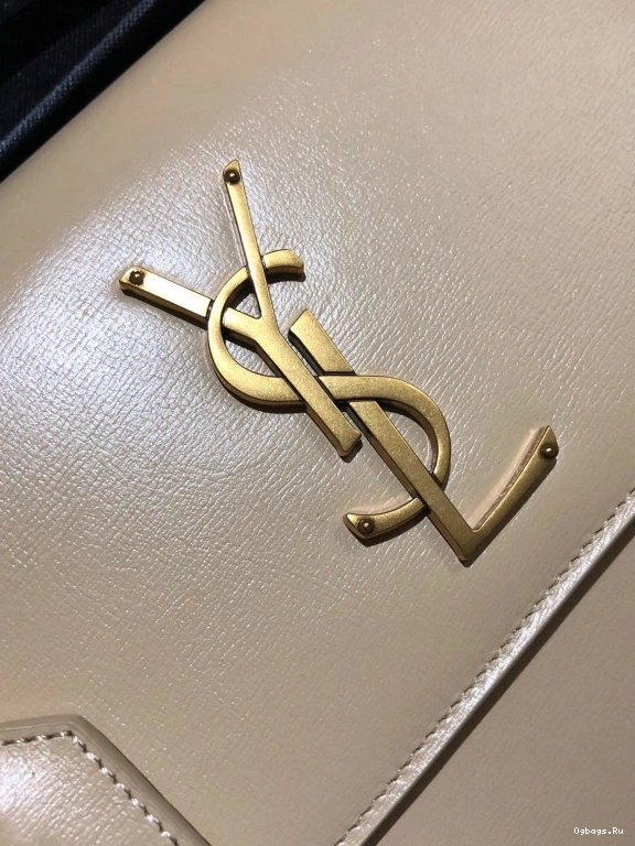IN SUNSET YSL SMOOTH MEDIUM SATCHEL LEATHER 0805